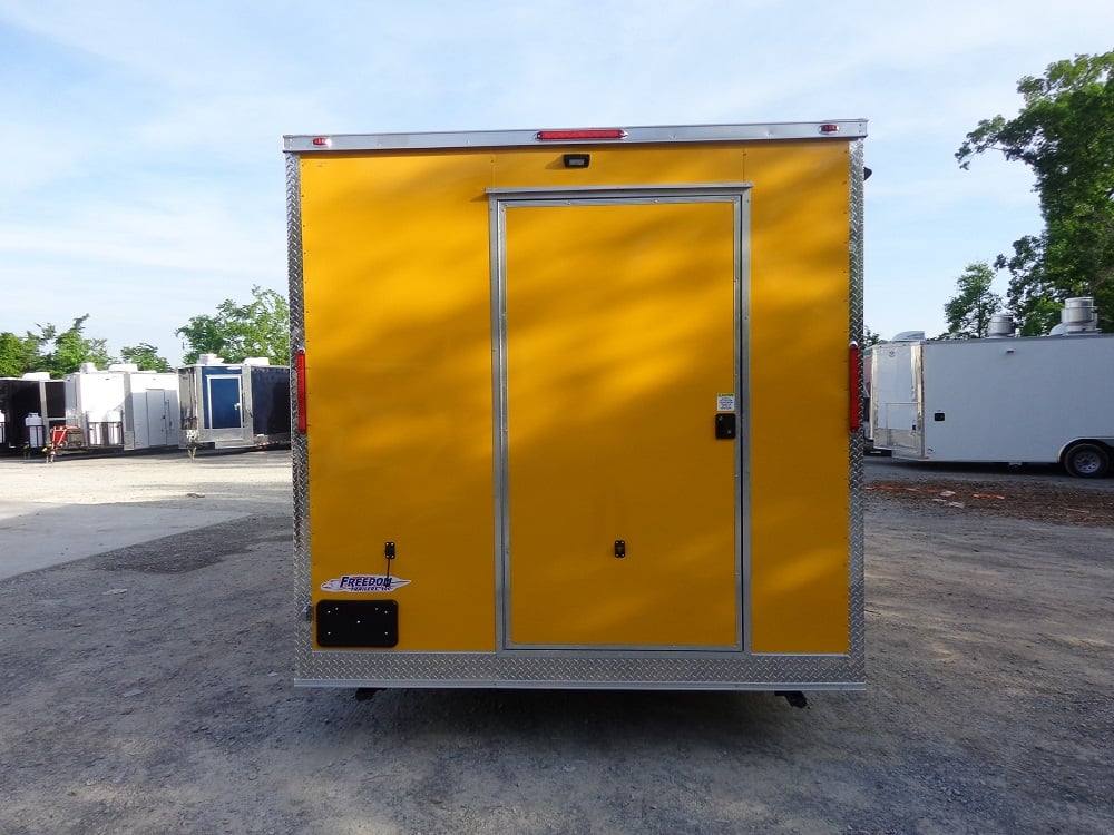 452-8.5-x-20-penske-yellow-concession-food-trailer-with-appliances-22.jpg 8.5' x 20' Penske Yellow Concession Food Trailer With Appliances