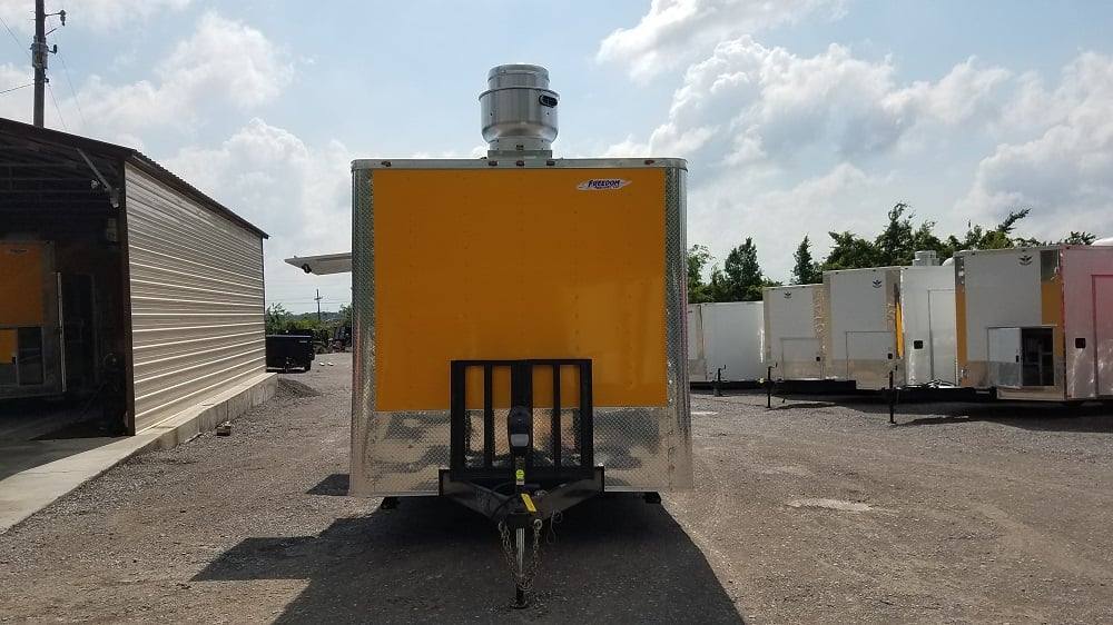 453-8.5-x-20-penske-yellow-flat-nose-concession-food-trailer-10.jpg 8.5' x 20' Penske Yellow Flat Nose Concession Food Trailer