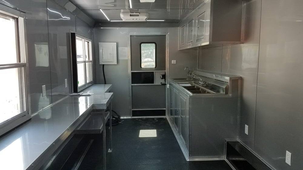 453-8.5-x-20-penske-yellow-flat-nose-concession-food-trailer-17.jpg 8.5' x 20' Penske Yellow Flat Nose Concession Food Trailer