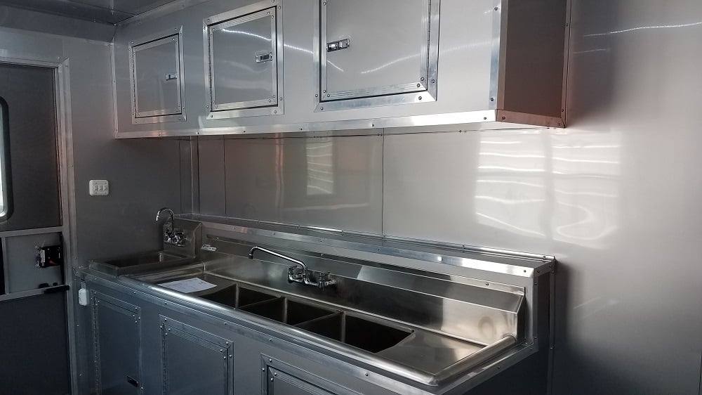 453-8.5-x-20-penske-yellow-flat-nose-concession-food-trailer-3.jpg 8.5' x 20' Penske Yellow Flat Nose Concession Food Trailer