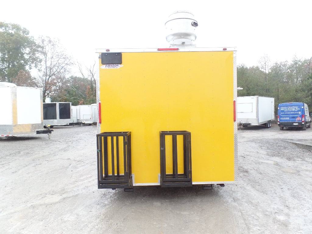454-8.5-x-20-penske-yellow-food-concession-trailer-10.jpg 8.5' x 20' Penske Yellow Food Concession Trailer