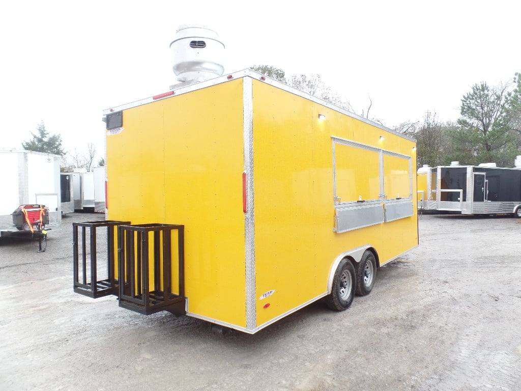 454-8.5-x-20-penske-yellow-food-concession-trailer-11.jpg 8.5' x 20' Penske Yellow Food Concession Trailer