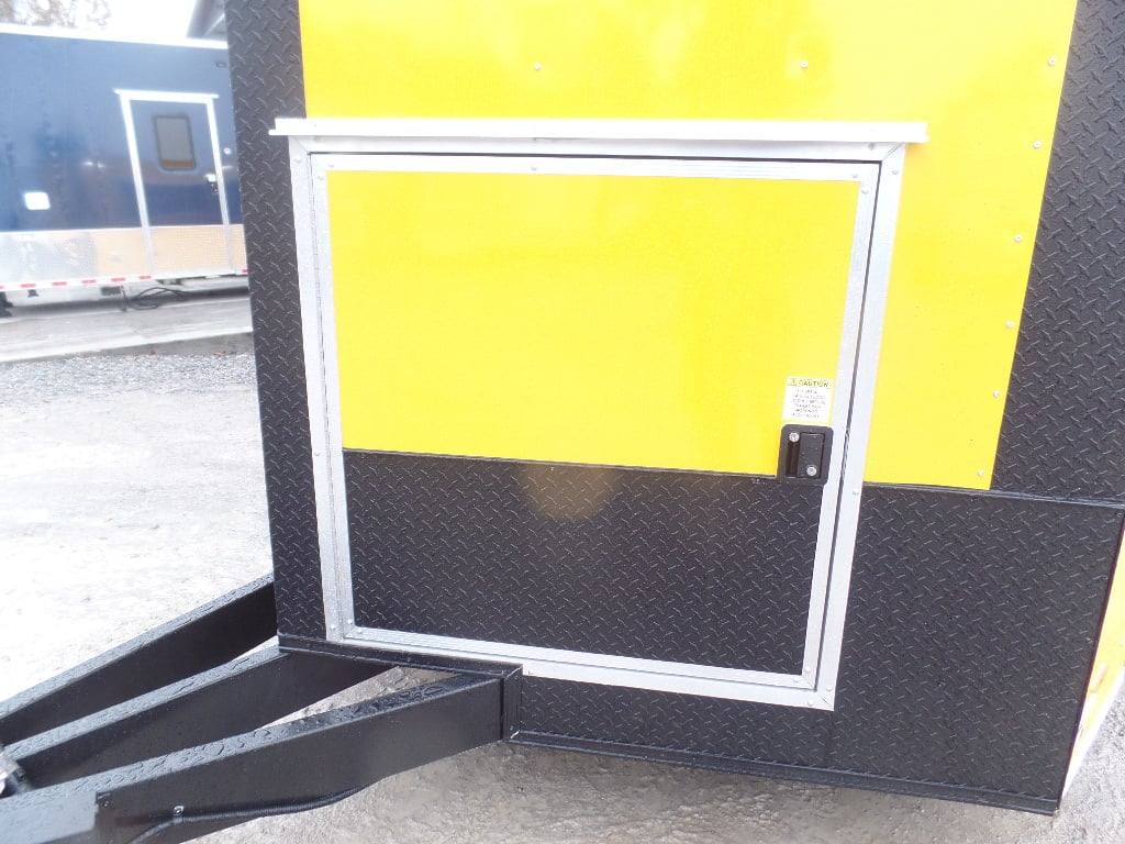 454-8.5-x-20-penske-yellow-food-concession-trailer-14.jpg 8.5' x 20' Penske Yellow Food Concession Trailer