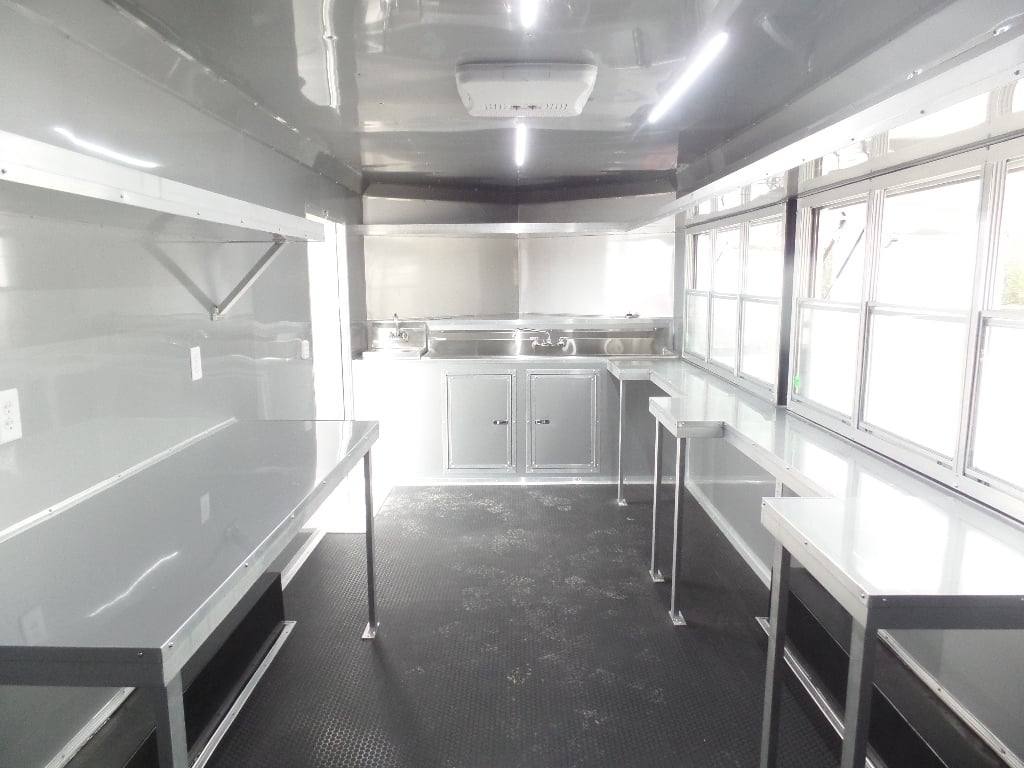 454-8.5-x-20-penske-yellow-food-concession-trailer-21.jpg 8.5' x 20' Penske Yellow Food Concession Trailer
