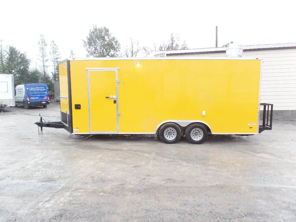 454-8.5-x-20-penske-yellow-food-concession-trailer-22.jpg 8.5' x 20' Penske Yellow Food Concession Trailer