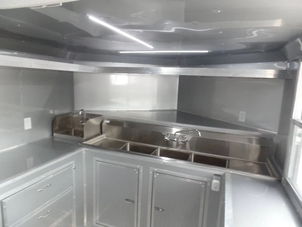 457-8.5-x-20-porch-style-concession-bbq-food-event-trailer-2.webp 8.5' x 20' Porch Style Concession BBQ Food Event Trailer