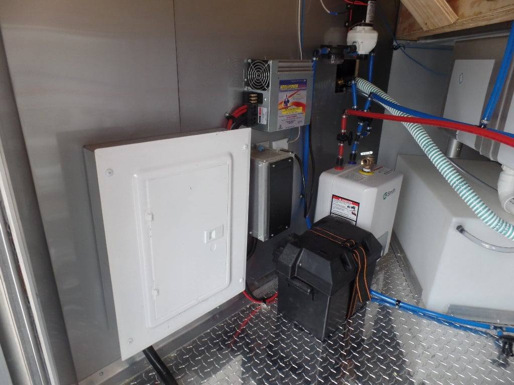 457-8.5-x-20-porch-style-concession-bbq-food-event-trailer-22.jpg 8.5' x 20' Porch Style Concession BBQ Food Event Trailer