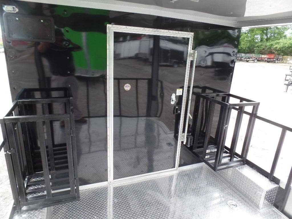 457-8.5-x-20-porch-style-concession-bbq-food-event-trailer-26.jpg 8.5' x 20' Porch Style Concession BBQ Food Event Trailer