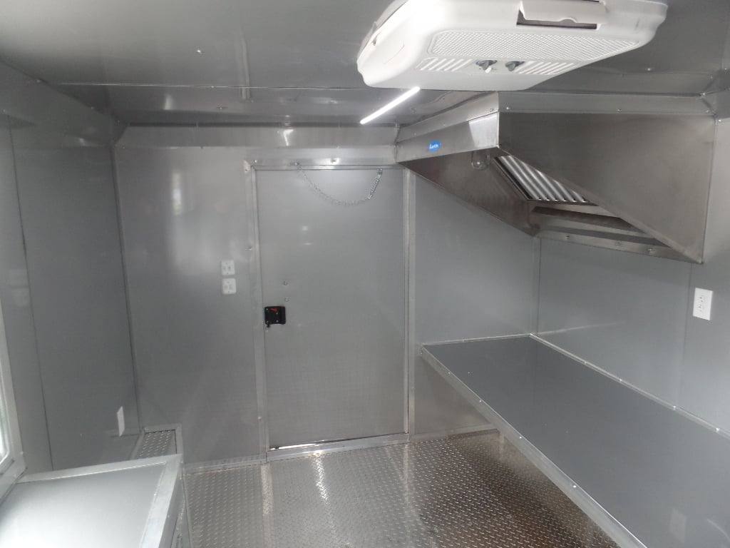 457-8.5-x-20-porch-style-concession-bbq-food-event-trailer-5.jpg 8.5' x 20' Porch Style Concession BBQ Food Event Trailer