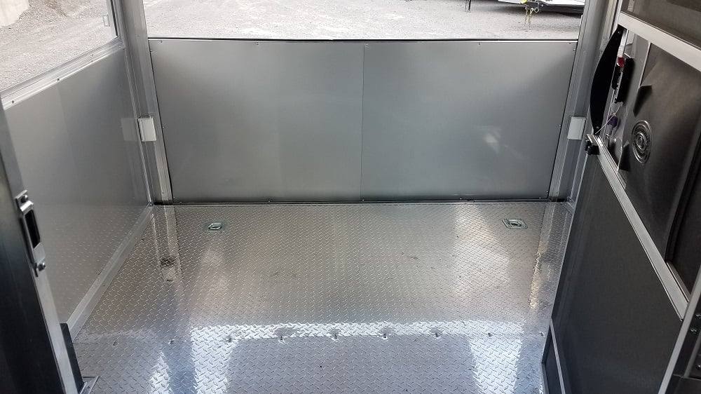 8.5' x 20' Red BBQ Porch Concession Food Trailer