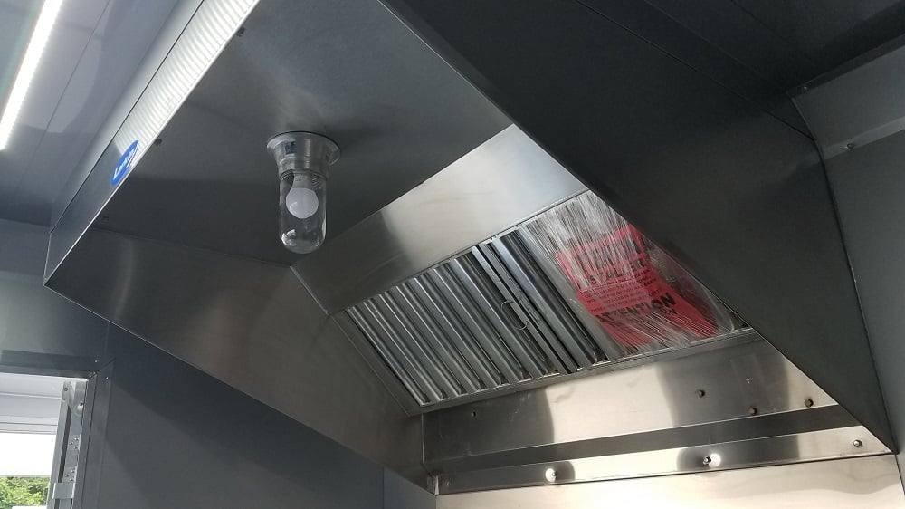 8.5' x 20' Red BBQ Porch Concession Food Trailer