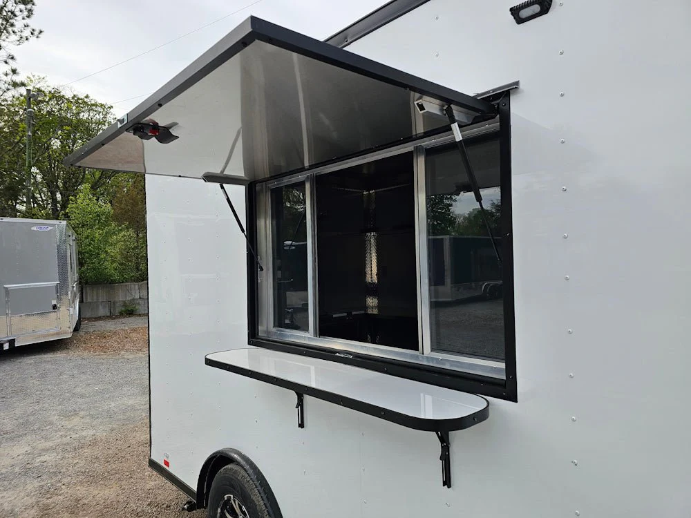 46-8.5-x-12-white-concession-trailer-drink-and-beverage-catering-19.webp 8.5' X 12' White Concession Trailer Drink and Beverage Catering