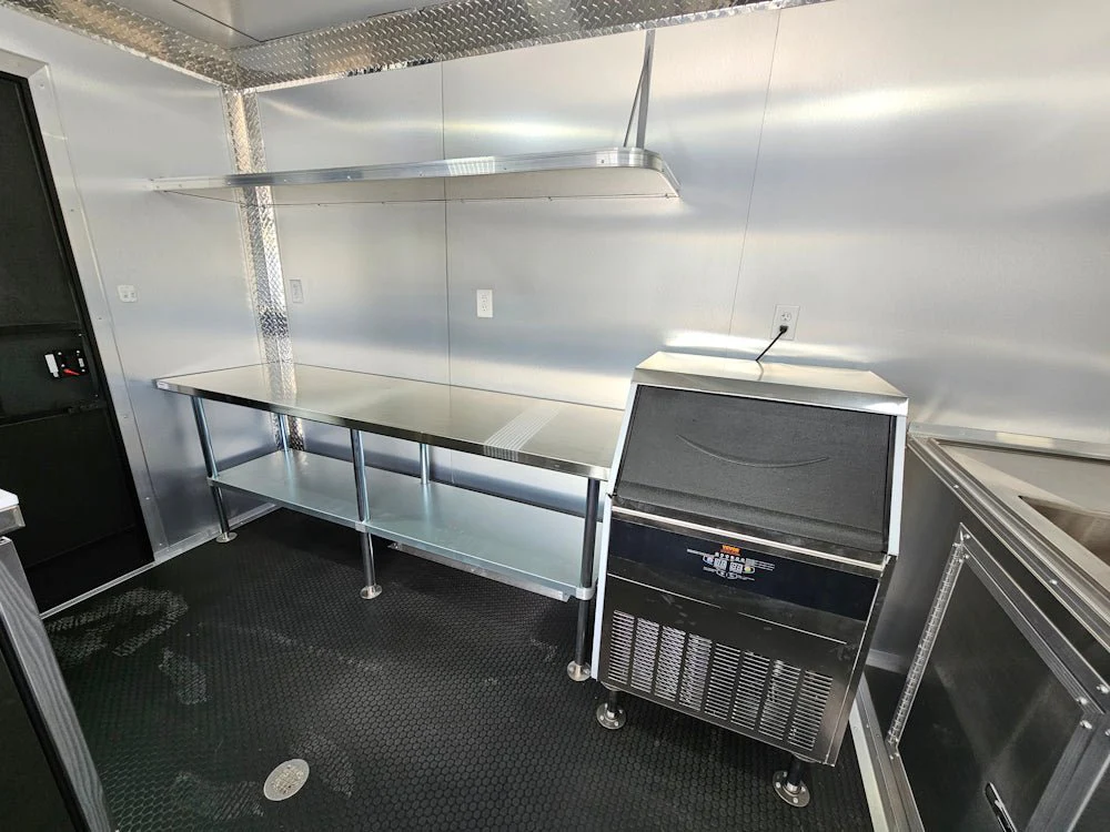 46-8.5-x-12-white-concession-trailer-drink-and-beverage-catering-23.webp 8.5' X 12' White Concession Trailer Drink and Beverage Catering