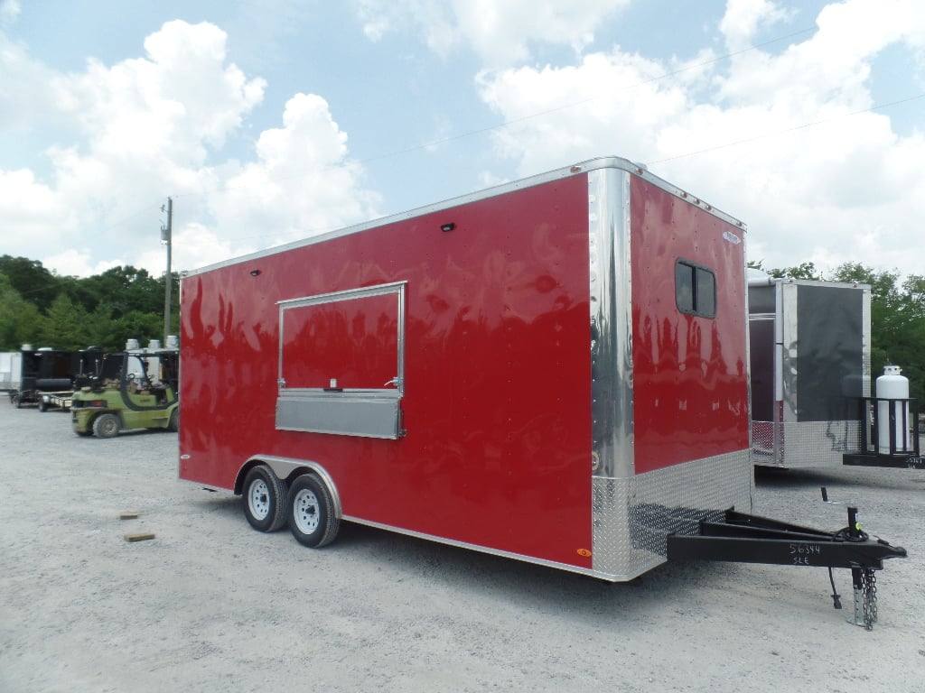 460-8.5-x-20-red-concession-food-trailer-5.jpg 8.5' x 20' Red Concession Food Trailer