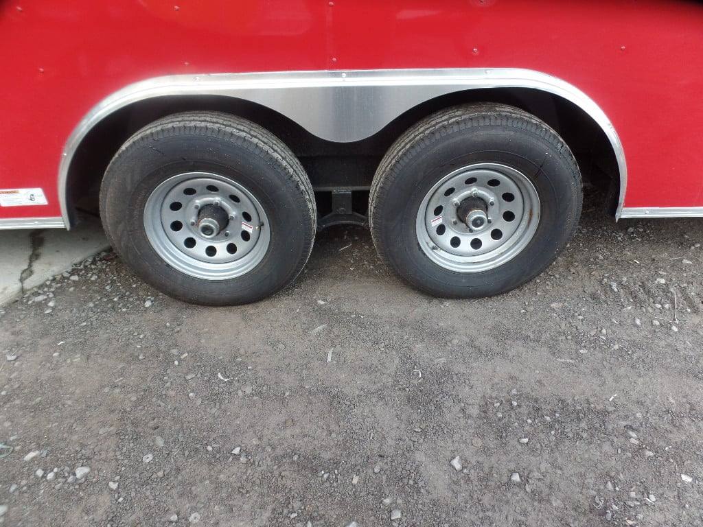461-8.5-x-20-red-concession-food-trailer-with-appliances-12.jpg 8.5' x 20' Red Concession Food Trailer With Appliances