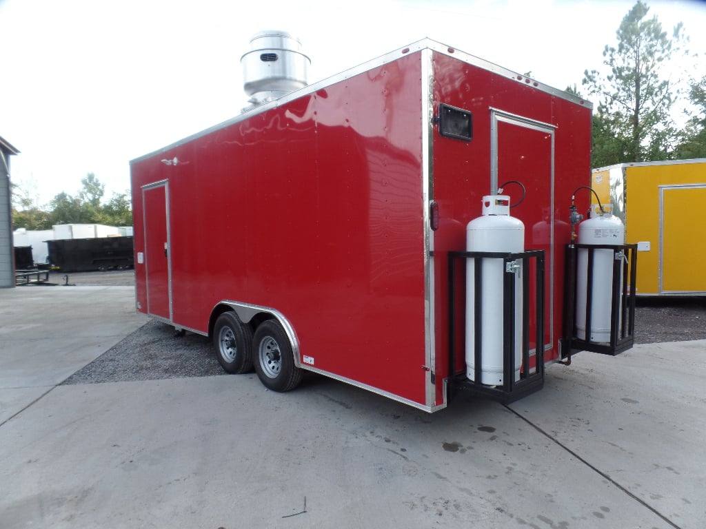 461-8.5-x-20-red-concession-food-trailer-with-appliances-16.jpg 8.5' x 20' Red Concession Food Trailer With Appliances