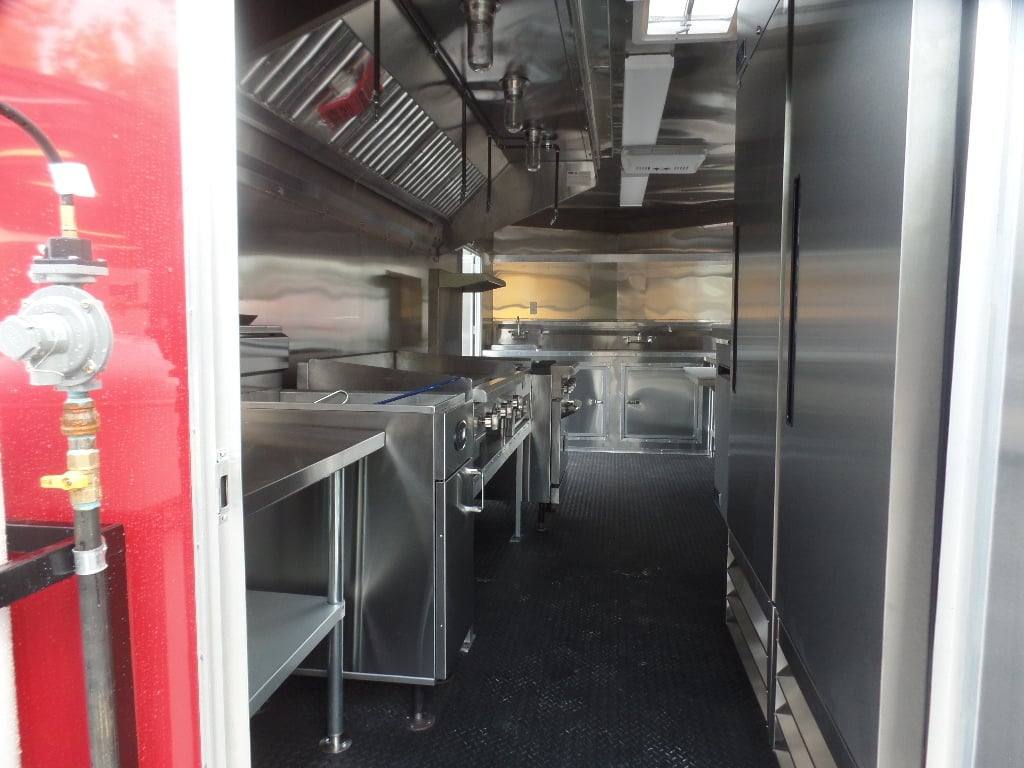 461-8.5-x-20-red-concession-food-trailer-with-appliances-41.jpg 8.5' x 20' Red Concession Food Trailer With Appliances