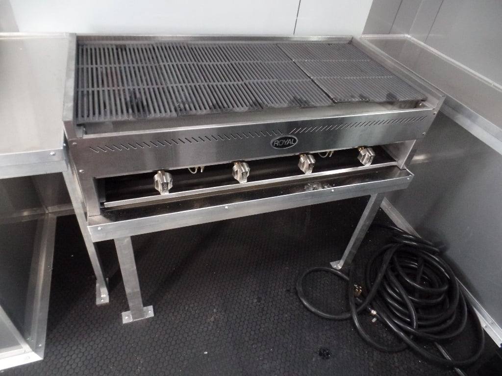 462-8.5-x-20-red-food-catering-event-concession-trailer-23.jpg 8.5' x 20' Red Food Catering Event Concession Trailer