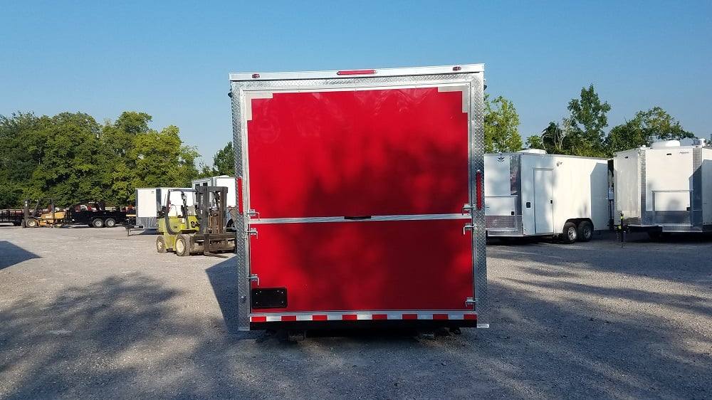 464-8.5-x-20-red-porch-style-concession-food-trailer-with-appliances-12.jpg 8.5' x 20' Red Porch Style Concession Food Trailer With Appliances