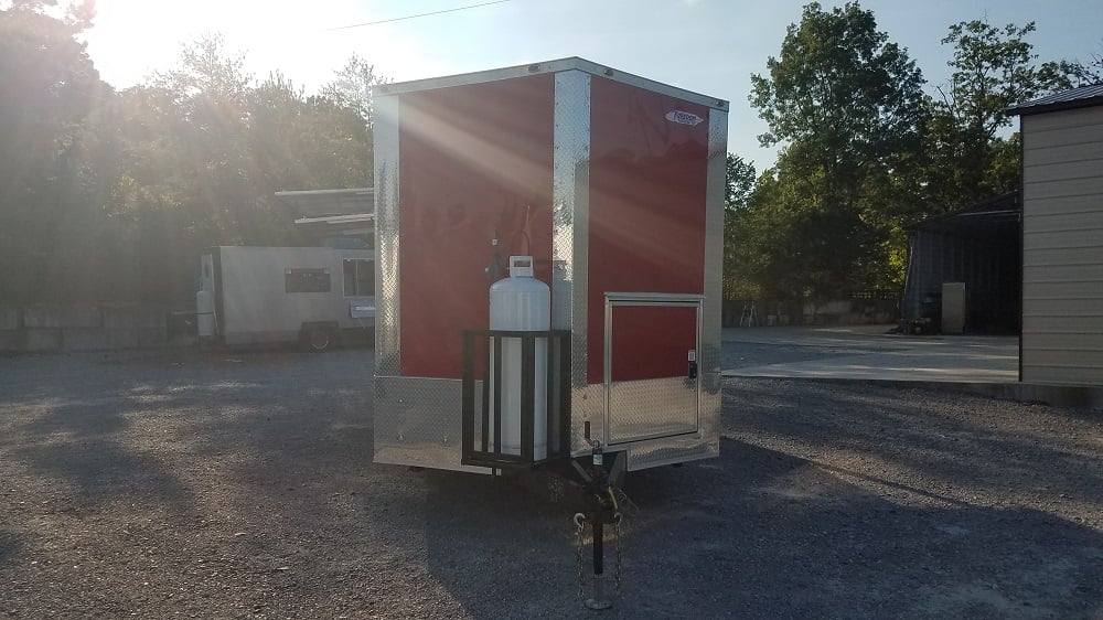 464-8.5-x-20-red-porch-style-concession-food-trailer-with-appliances-13.jpg 8.5' x 20' Red Porch Style Concession Food Trailer With Appliances