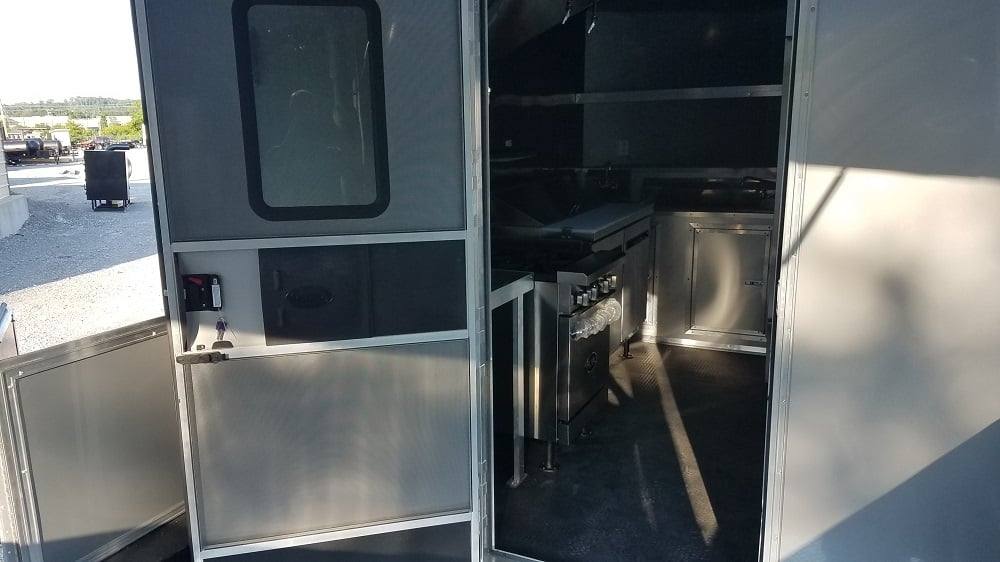 464-8.5-x-20-red-porch-style-concession-food-trailer-with-appliances-23.jpg 8.5' x 20' Red Porch Style Concession Food Trailer With Appliances