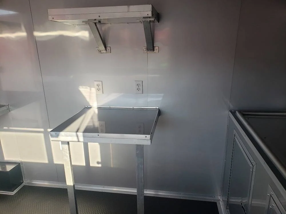 467-8.5-x-20-victory-red-bbq-porch-concession-food-trailer-18.webp 8.5' x 20' Victory Red BBQ Porch Concession Food Trailer