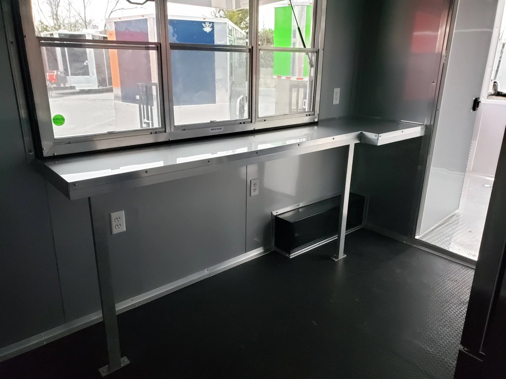 8.5' x 20' Victory Red BBQ Porch Food Concession Trailer with Appliances
