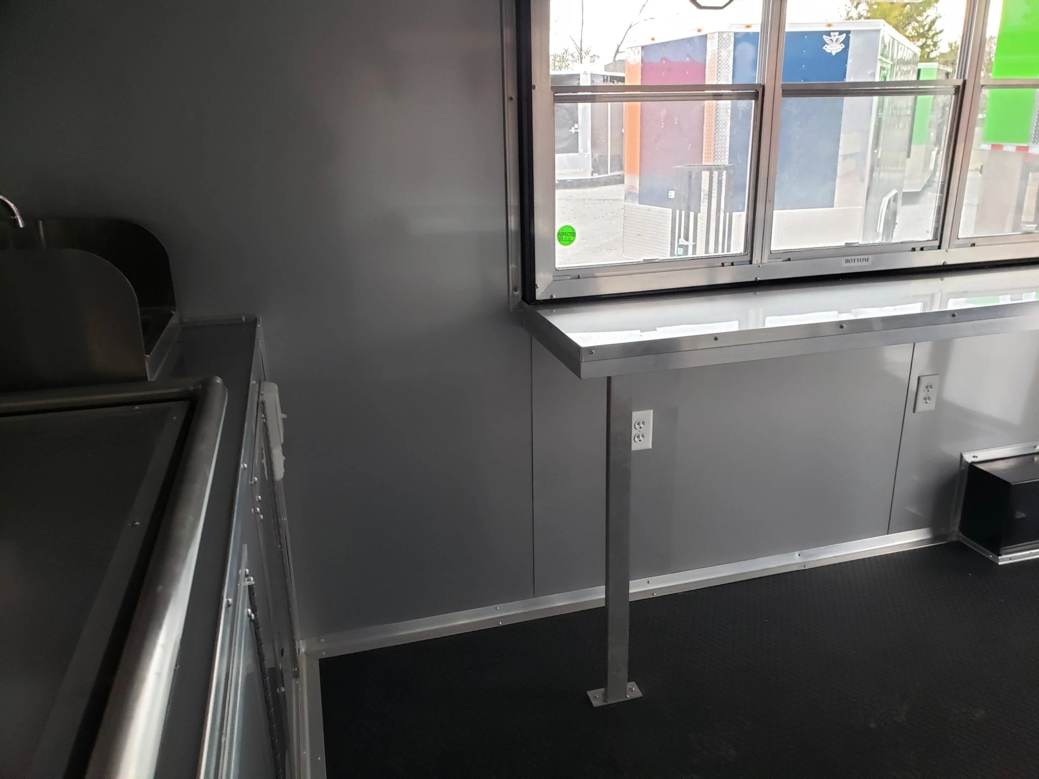 8.5' x 20' Victory Red BBQ Porch Food Concession Trailer with Appliances