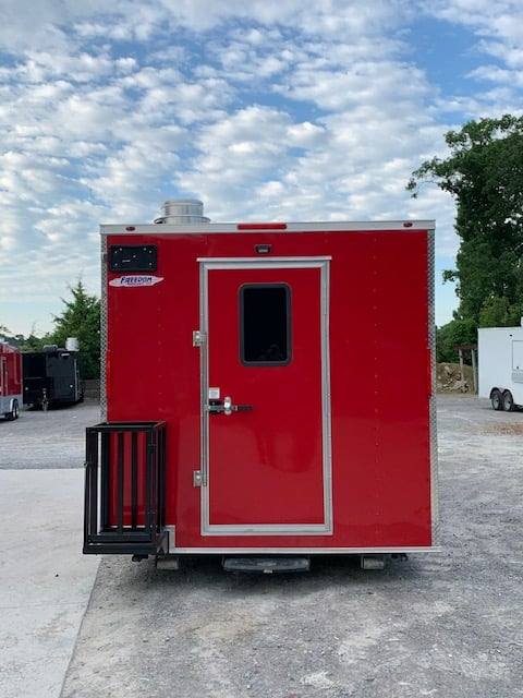 471-8.5-x-20-victory-red-food-vending-concession-trailer-with-restroom-26.jpg 8.5' x 20' Victory Red Food Vending Concession Trailer with Restroom