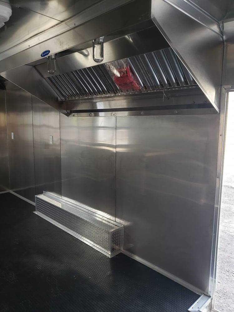 473-8.5-x-20-victory-red-vending-concession-food-trailer-11.jpg 8.5' x 20' Victory Red Vending Concession Food Trailer