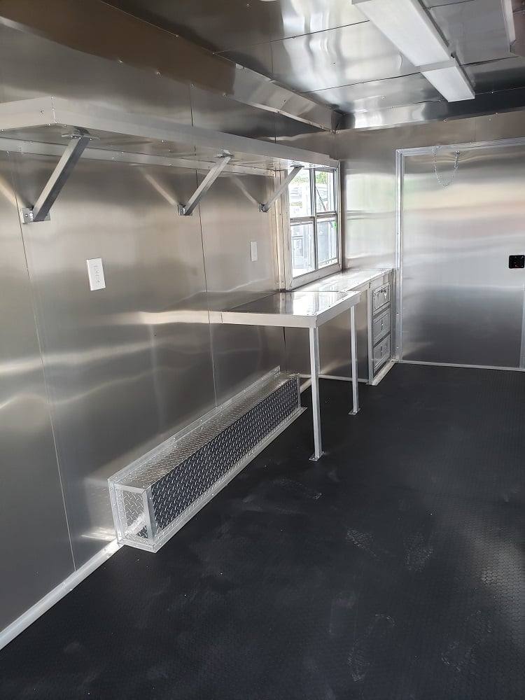 473-8.5-x-20-victory-red-vending-concession-food-trailer-14.jpg 8.5' x 20' Victory Red Vending Concession Food Trailer