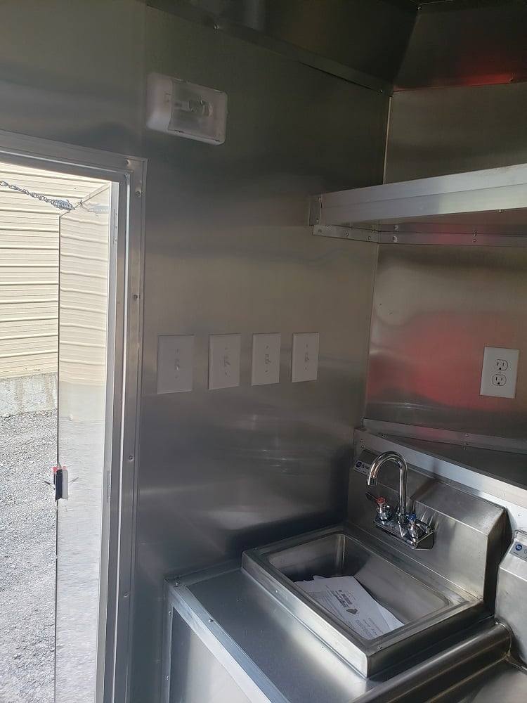 473-8.5-x-20-victory-red-vending-concession-food-trailer-8.jpg 8.5' x 20' Victory Red Vending Concession Food Trailer
