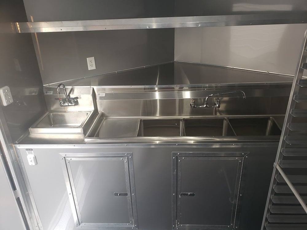 474-8.5-x-20-white-bakery-concession-food-trailer-with-appliances-16.jpg 8.5' x 20' White Bakery Concession Food Trailer With Appliances