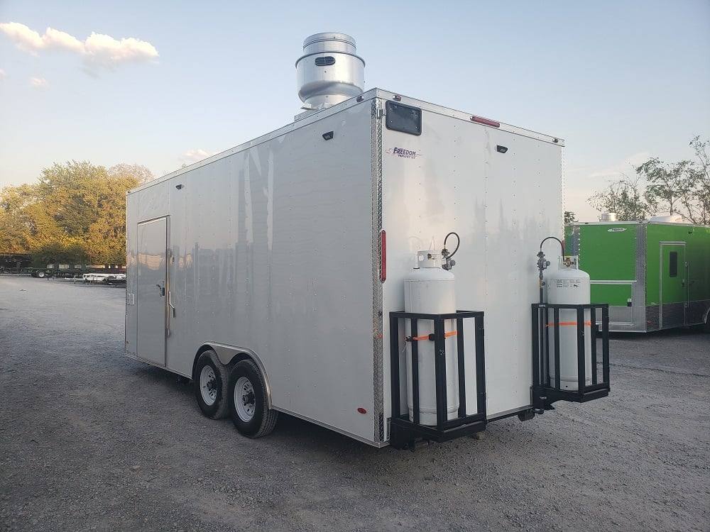 474-8.5-x-20-white-bakery-concession-food-trailer-with-appliances-19.jpg 8.5' x 20' White Bakery Concession Food Trailer With Appliances