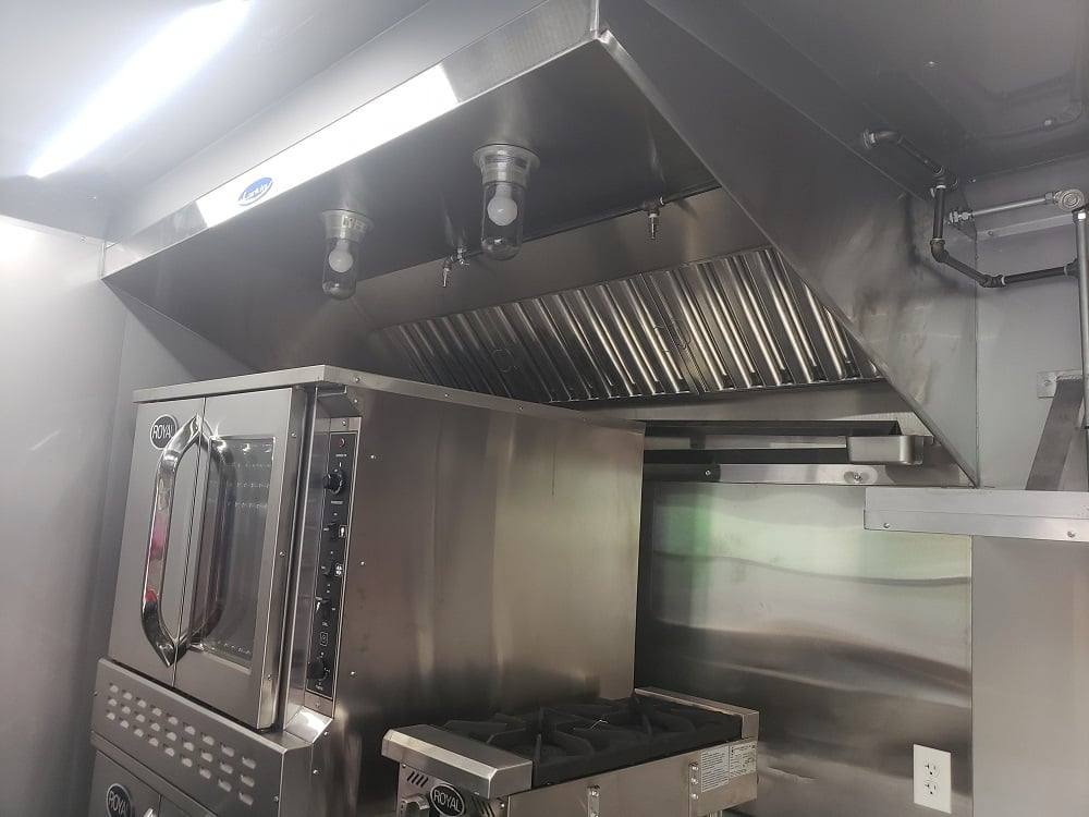 474-8.5-x-20-white-bakery-concession-food-trailer-with-appliances-25.jpg 8.5' x 20' White Bakery Concession Food Trailer With Appliances