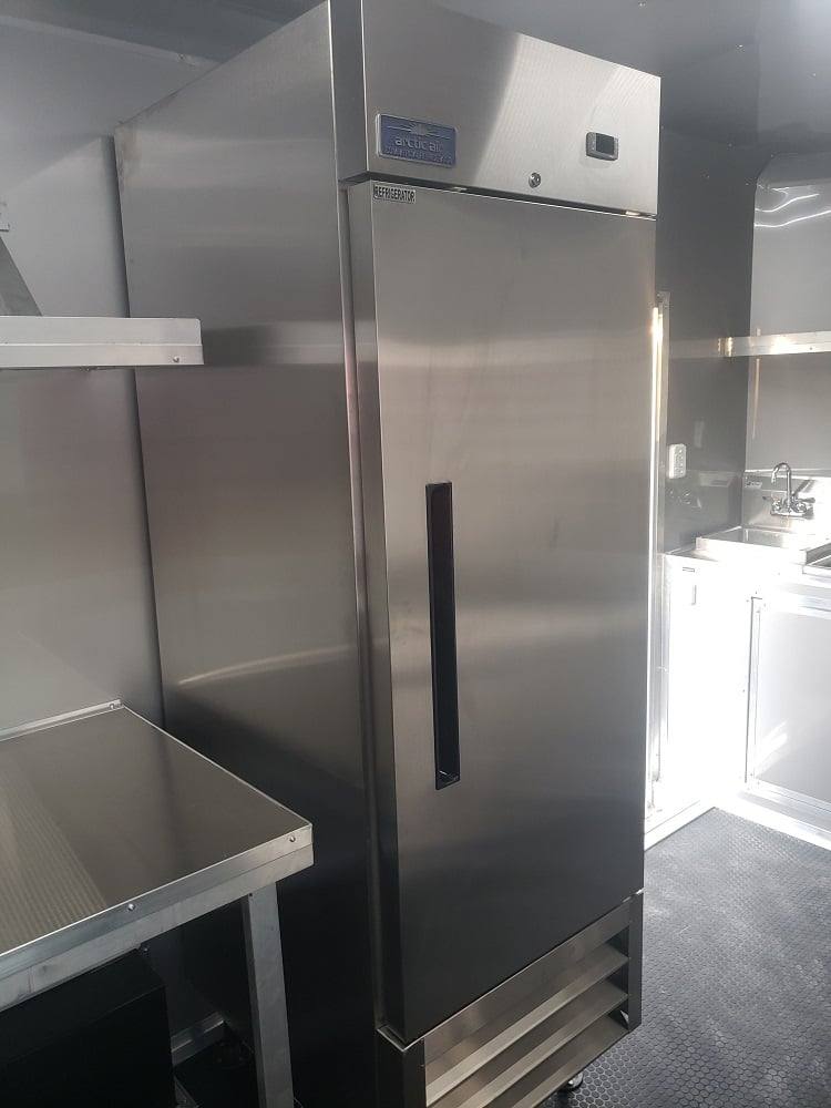 474-8.5-x-20-white-bakery-concession-food-trailer-with-appliances-27.jpg 8.5' x 20' White Bakery Concession Food Trailer With Appliances