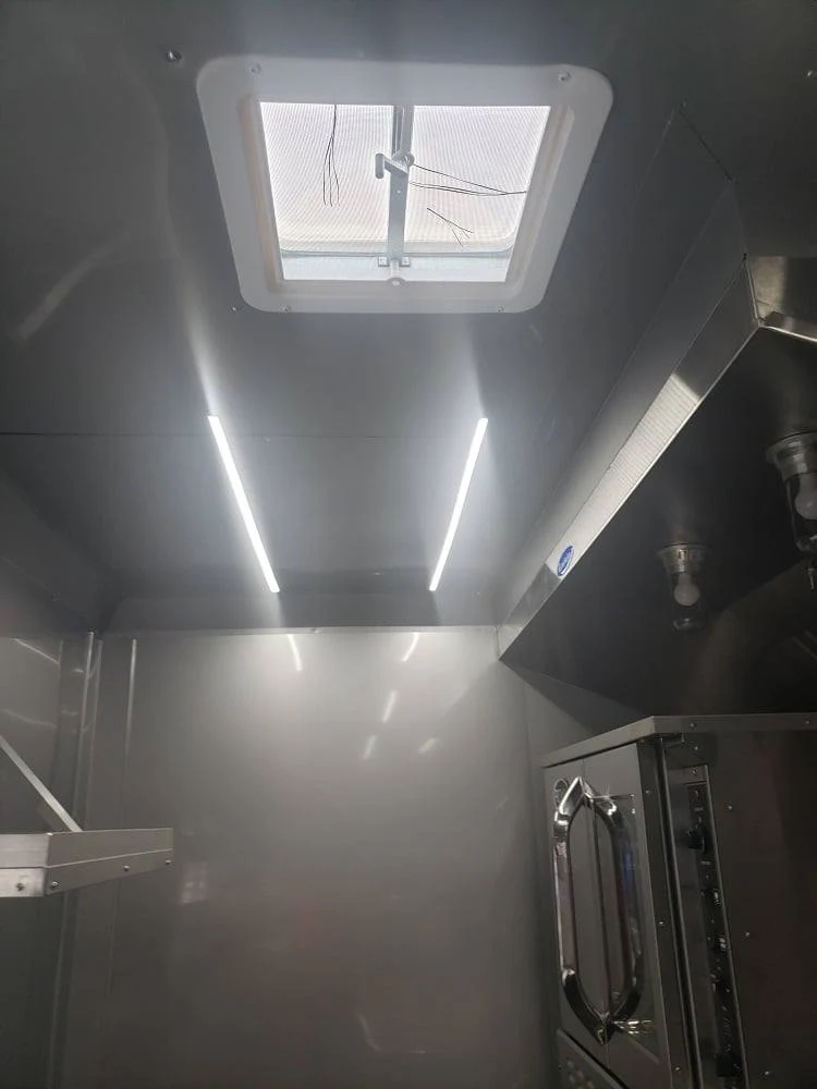 474-8.5-x-20-white-bakery-concession-food-trailer-with-appliances-6.webp 8.5' x 20' White Bakery Concession Food Trailer With Appliances