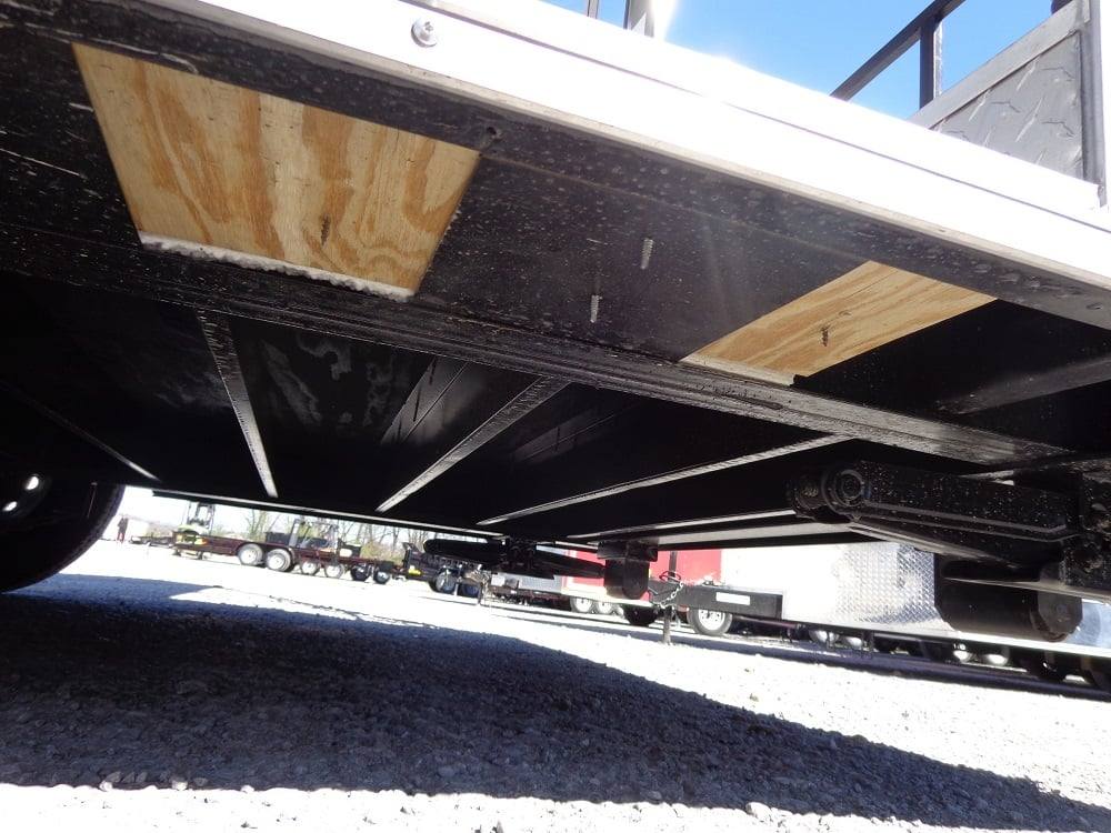 476-8.5-x-20-white-concession-bbq-food-event-trailer-23.jpg 8.5' x 20' White Concession BBQ Food Event Trailer