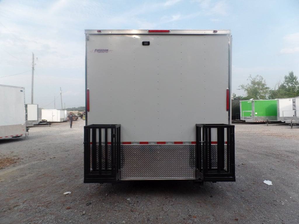 477-8.5-x-20-white-concession-food-event-trailer-19.jpg 8.5' x 20' White Concession Food Event Trailer