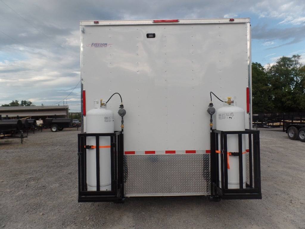 478-8.5-x-20-white-concession-food-event-trailer-with-appliances-15.jpg 8.5' x 20' White Concession Food Event Trailer With Appliances