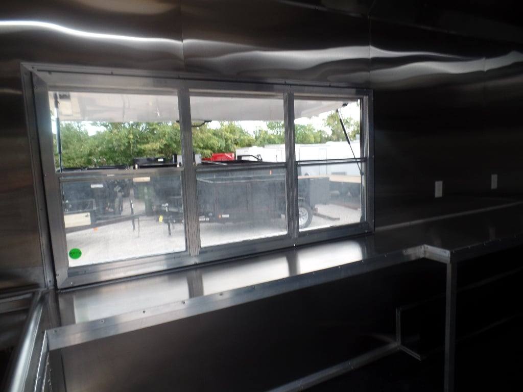 478-8.5-x-20-white-concession-food-event-trailer-with-appliances-16.jpg 8.5' x 20' White Concession Food Event Trailer With Appliances