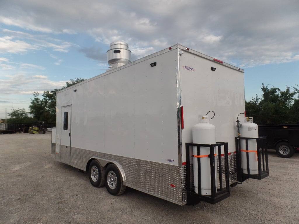 478-8.5-x-20-white-concession-food-event-trailer-with-appliances-17.jpg 8.5' x 20' White Concession Food Event Trailer With Appliances