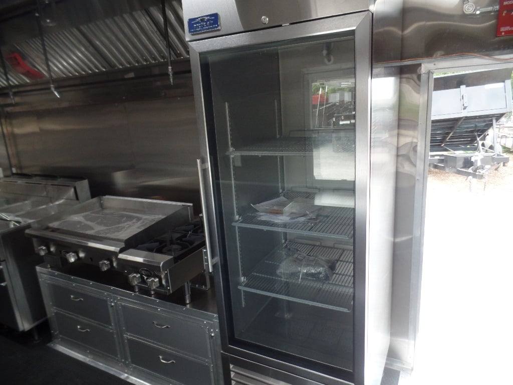 478-8.5-x-20-white-concession-food-event-trailer-with-appliances-8.jpg 8.5' x 20' White Concession Food Event Trailer With Appliances