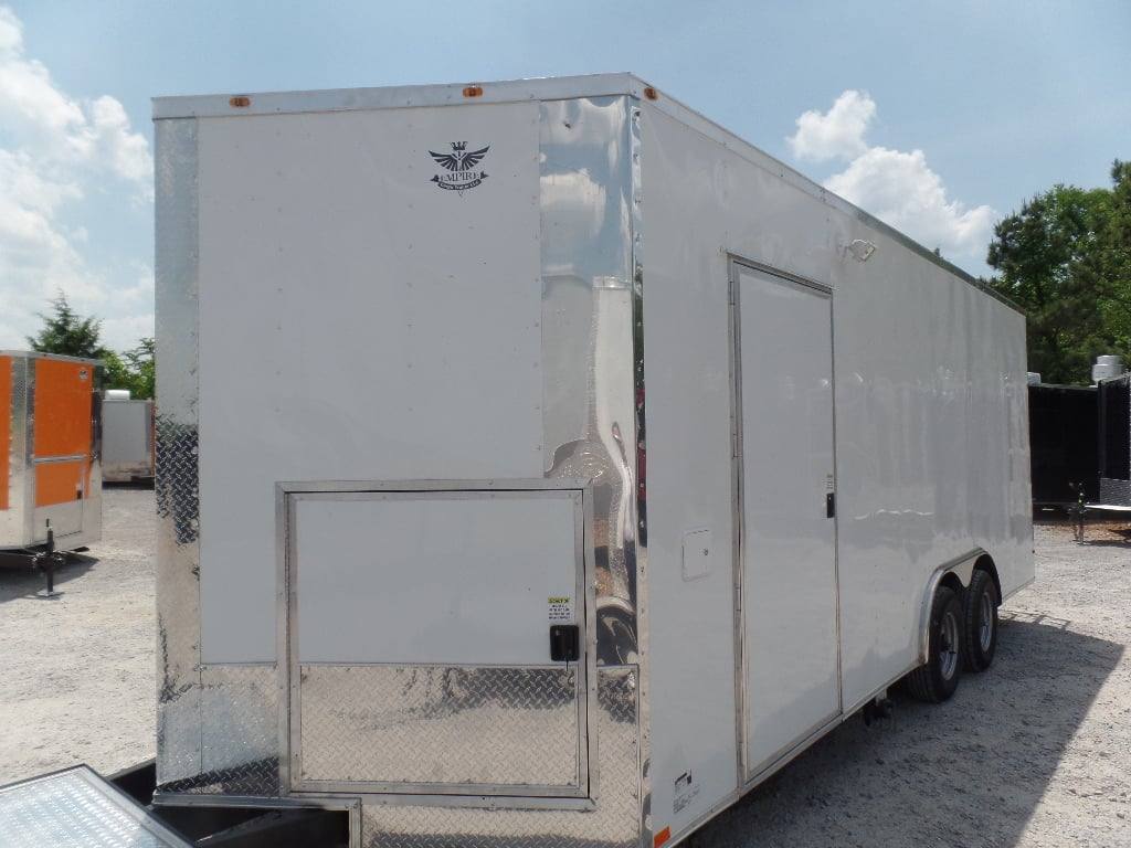 479-8.5-x-20-white-concession-food-trailer-13.jpg 8.5' x 20' White Concession Food Trailer