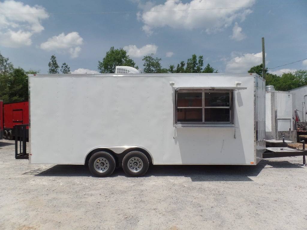 479-8.5-x-20-white-concession-food-trailer-17.jpg 8.5' x 20' White Concession Food Trailer