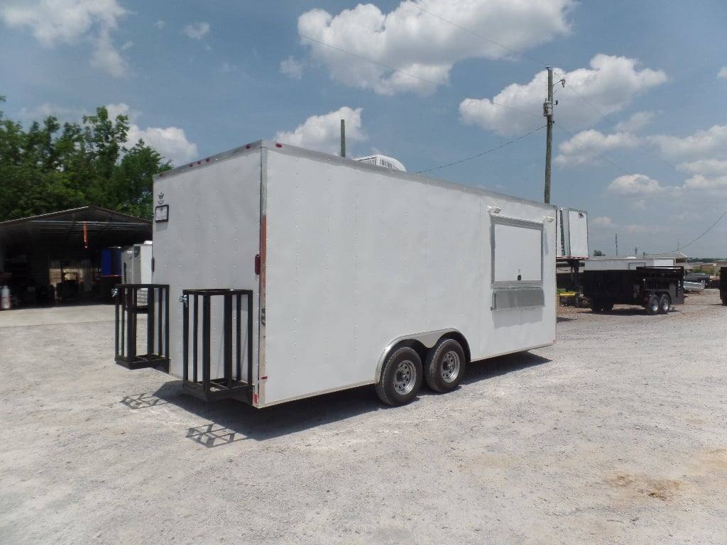 479-8.5-x-20-white-concession-food-trailer-25.jpg 8.5' x 20' White Concession Food Trailer