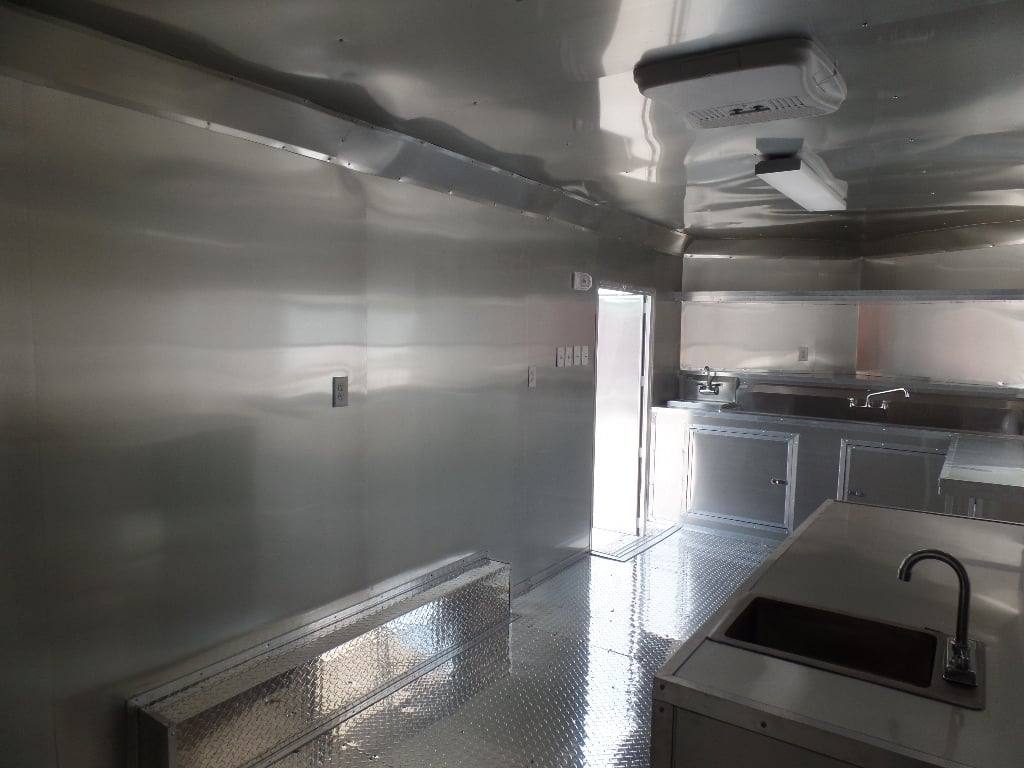 479-8.5-x-20-white-concession-food-trailer-3.jpg 8.5' x 20' White Concession Food Trailer