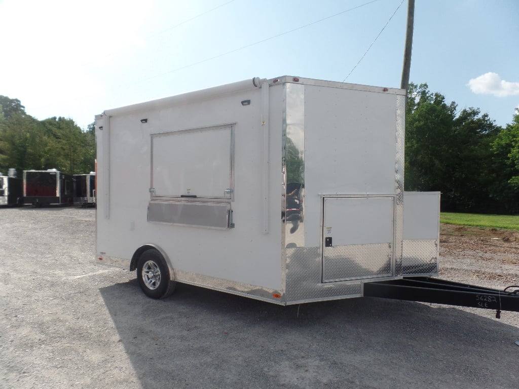 48-8.5-x-12-white-food-catering-concession-trailer-13.jpg 8.5' x 12' White Food Catering Concession Trailer