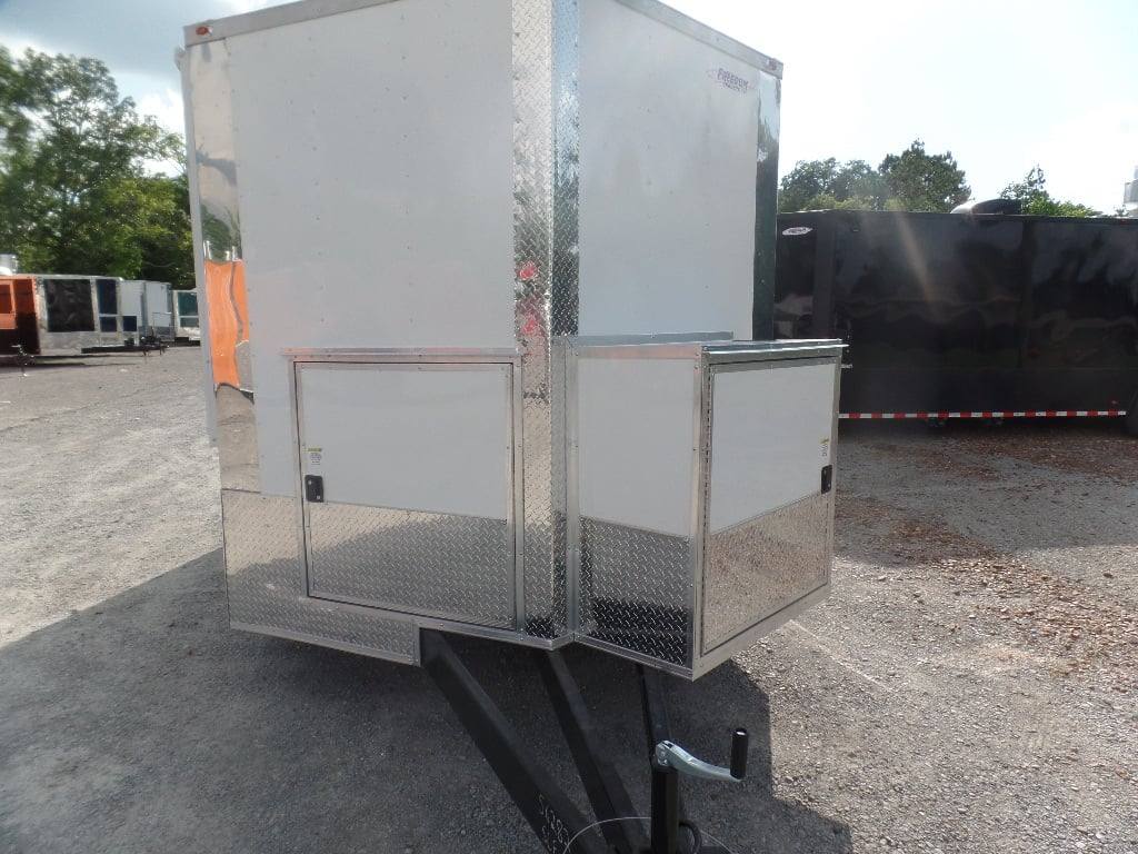 48-8.5-x-12-white-food-catering-concession-trailer-14.jpg 8.5' x 12' White Food Catering Concession Trailer