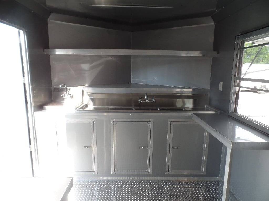 48-8.5-x-12-white-food-catering-concession-trailer-16.jpg 8.5' x 12' White Food Catering Concession Trailer